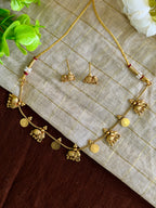 Single Layer Elephant Necklace Set