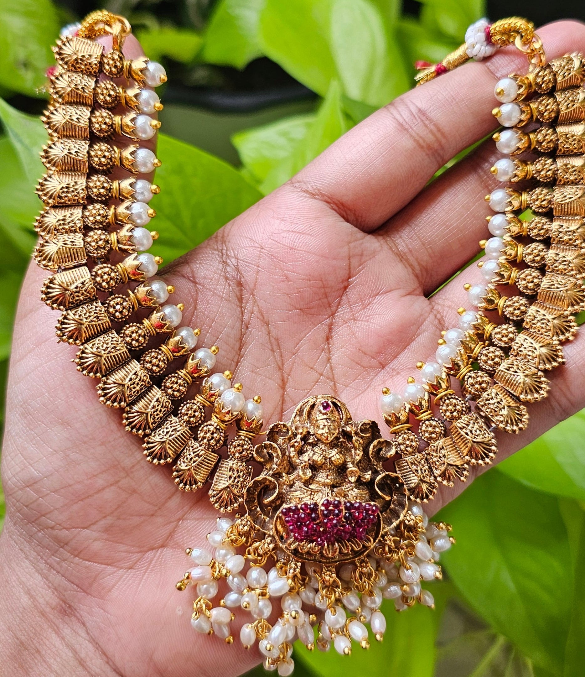 Lakshmi Pearl Heritage Necklace