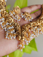 Antique Pearl Guttapusalu Necklace Set