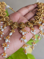 Lakshmi Pearl Guttapusalu Necklace Set