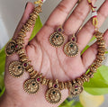 Floral Antique Necklace Set