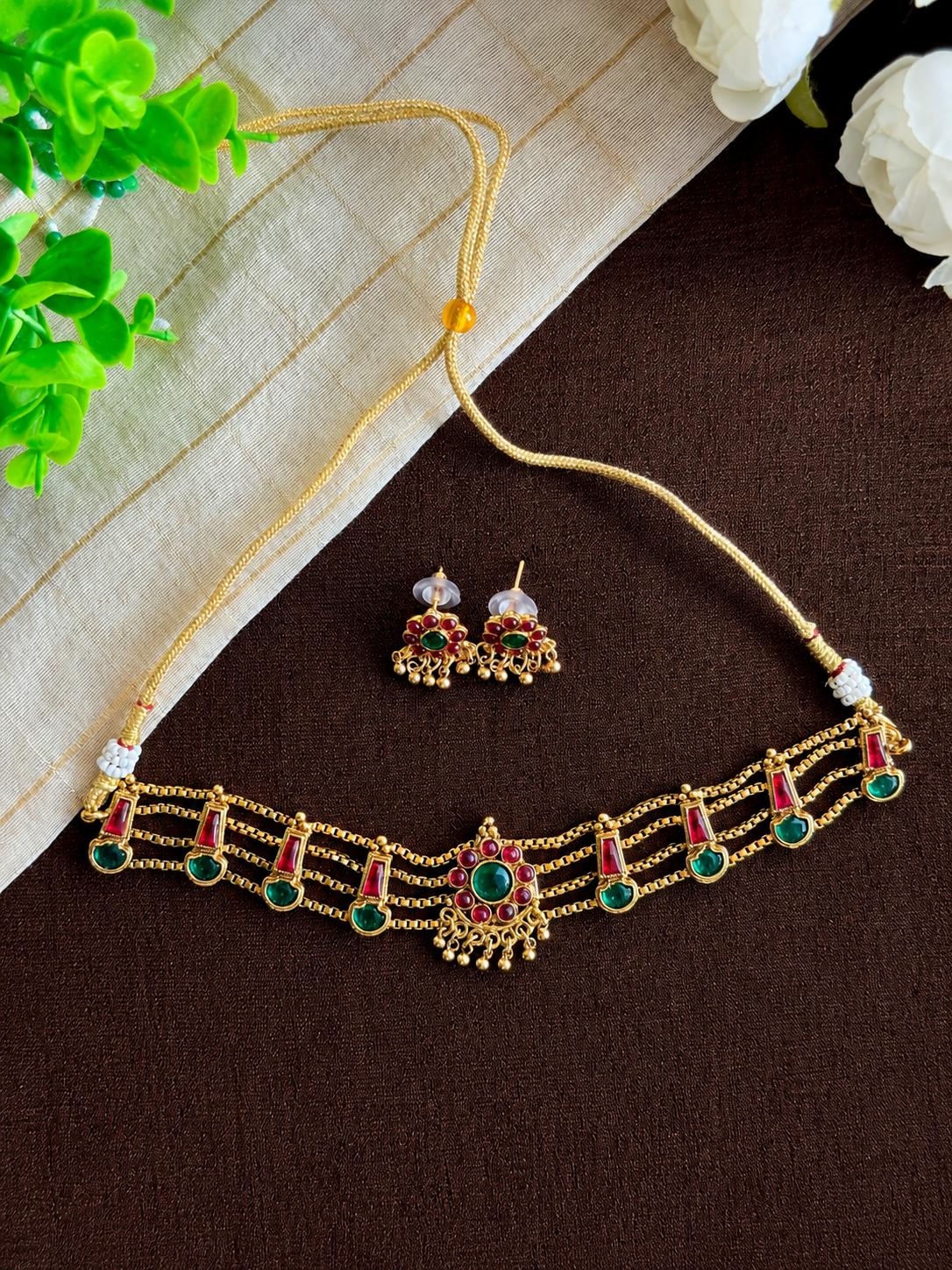 Kemp Floral Choker