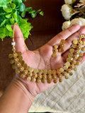 Floral Coin Choker
