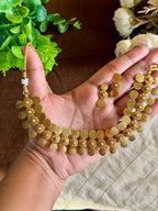 Floral Coin Choker