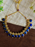Royal Blue Non-Idol Heritage Necklace Set