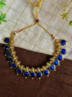 Royal Blue Non-Idol Heritage Necklace Set