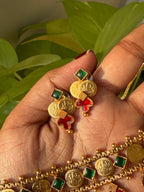 Emerald & Red Choker