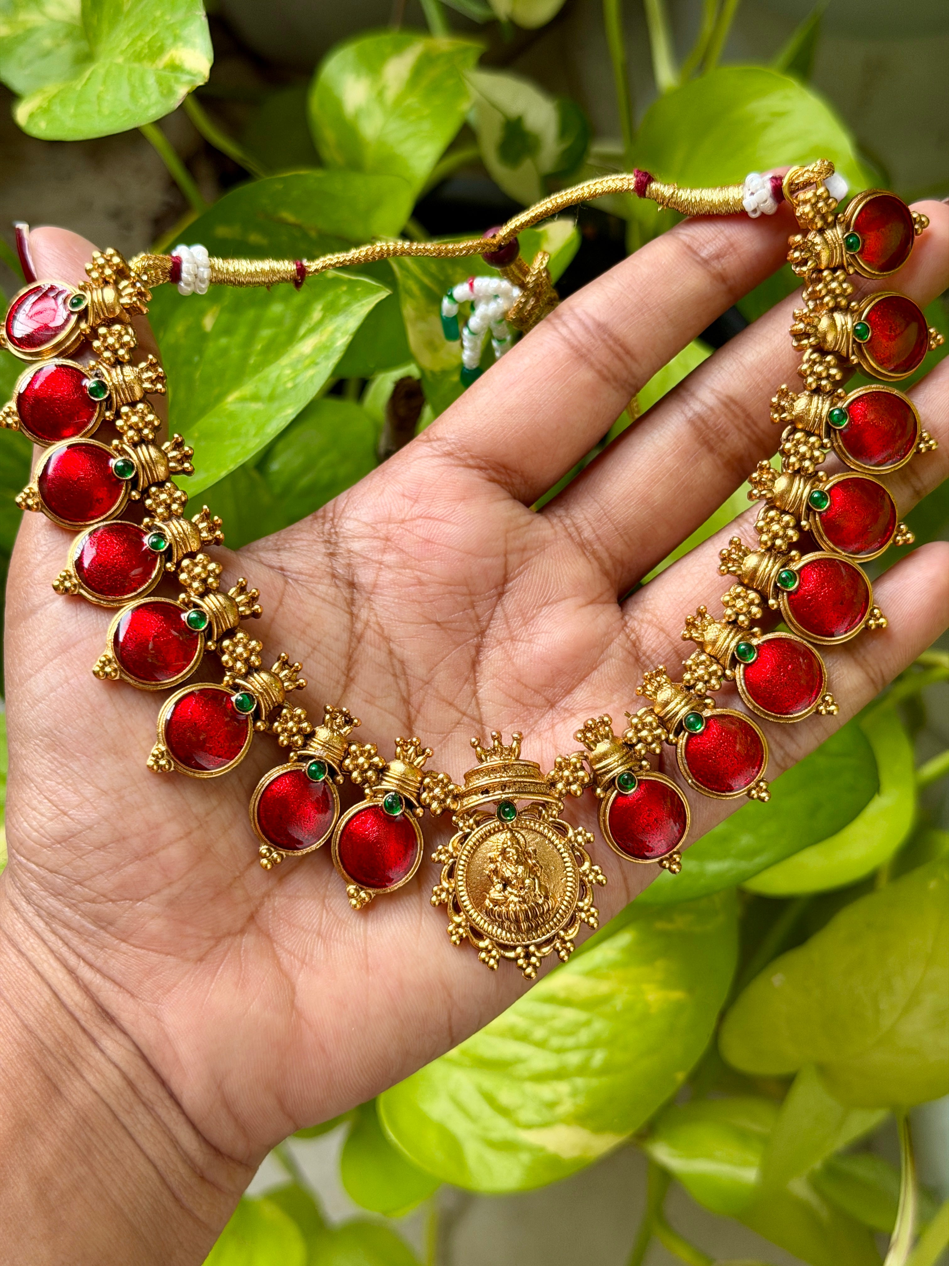 Royal Red Idol Heritage Necklace Set
