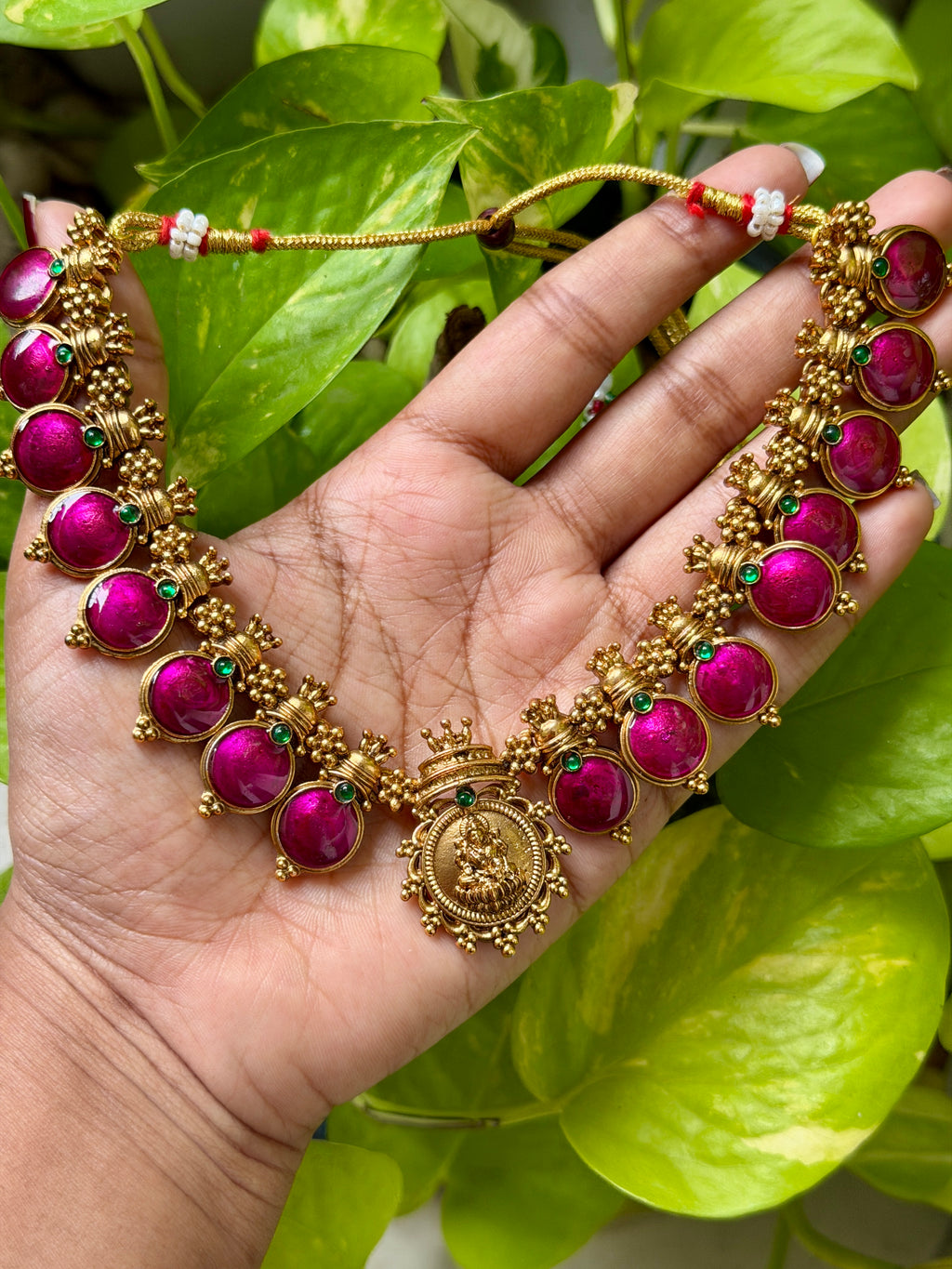 Purple Idol Heritage Necklace Set