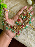 Elephant Kemp Necklace Set