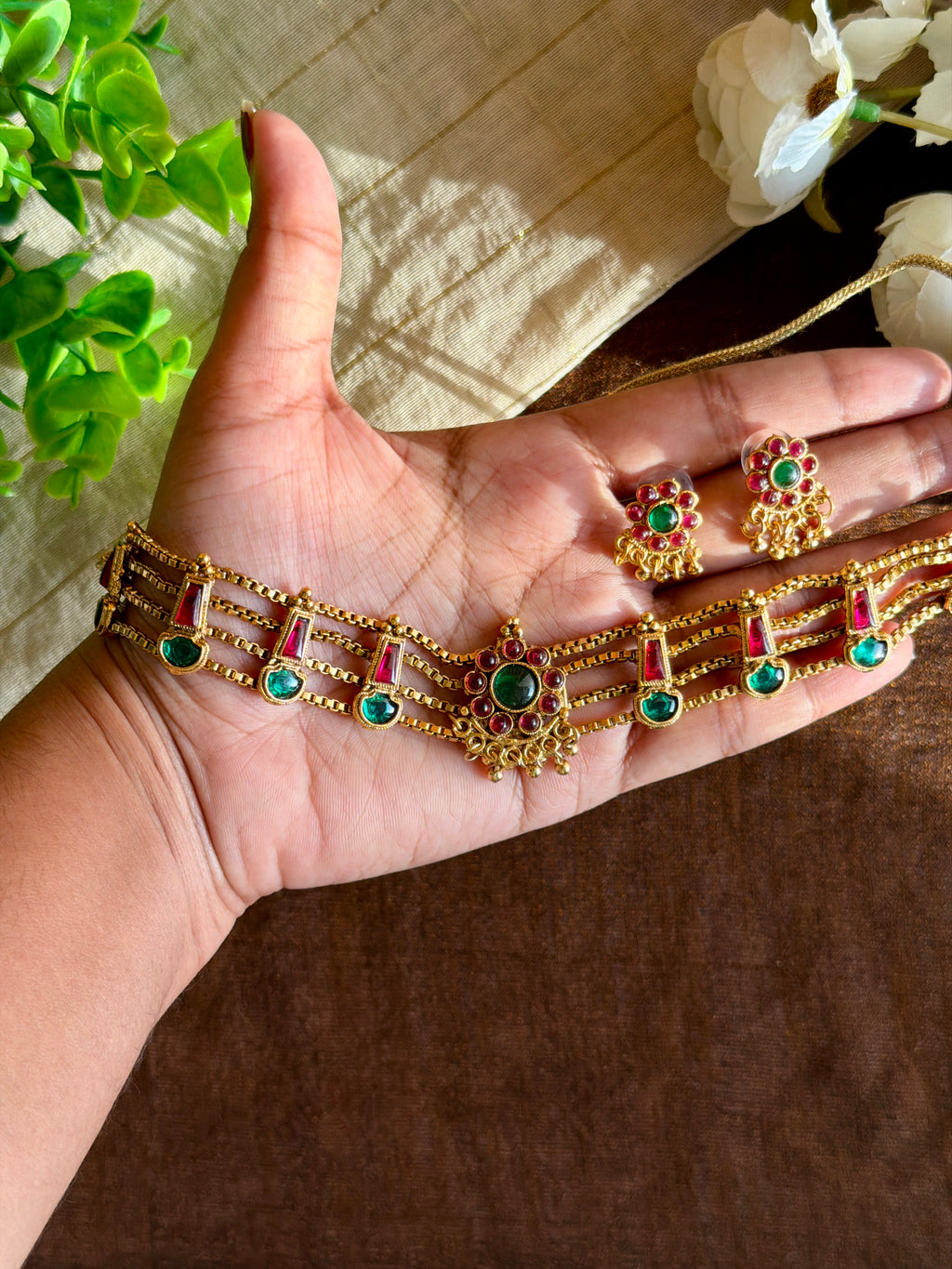 Kemp Floral Choker