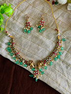 Elephant Kemp Necklace Set