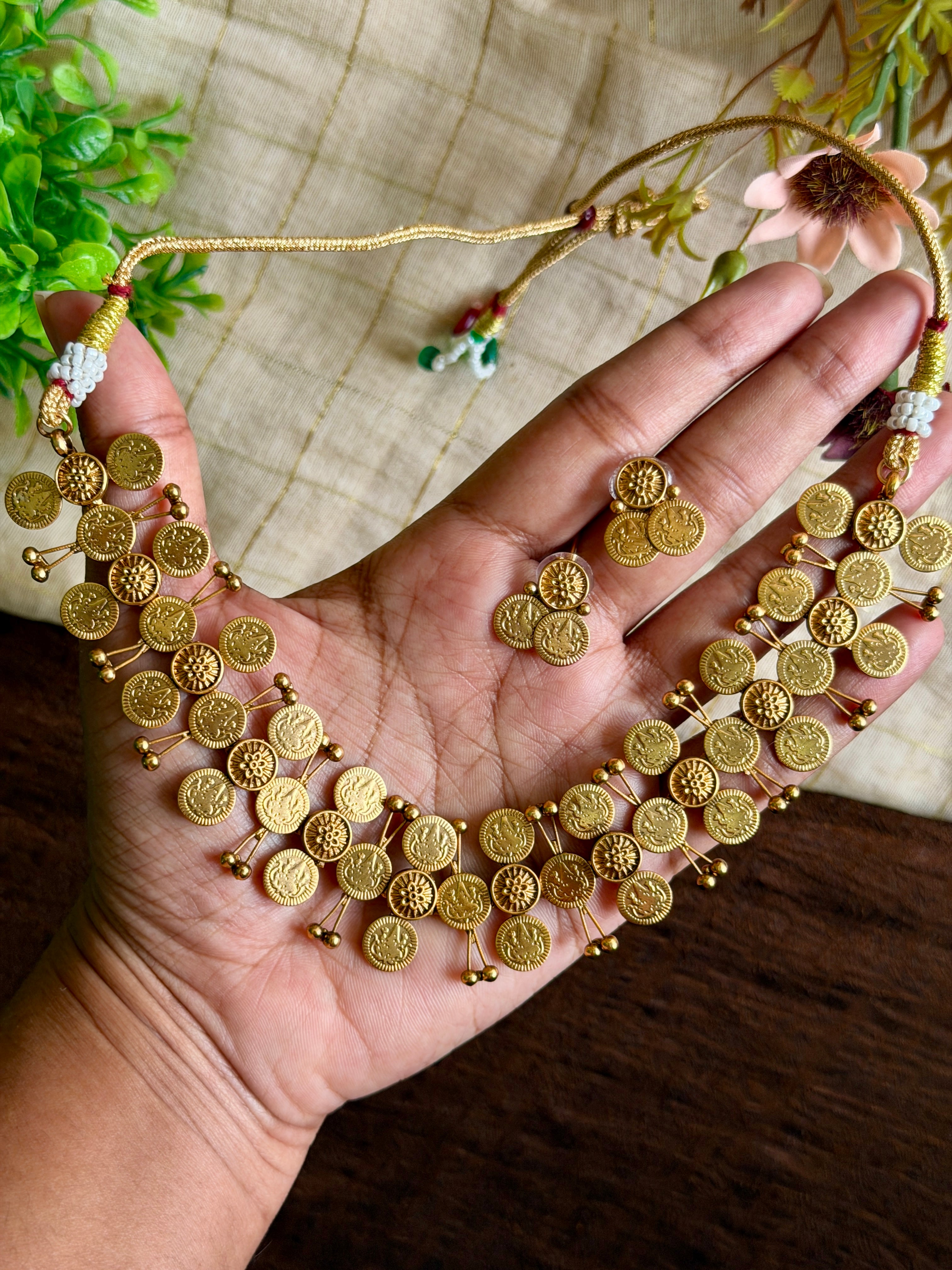 Butterfly Coin Choker