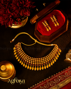 Antique Elakkathali Necklace Set