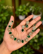 Elegant Floral AD Choker Set
