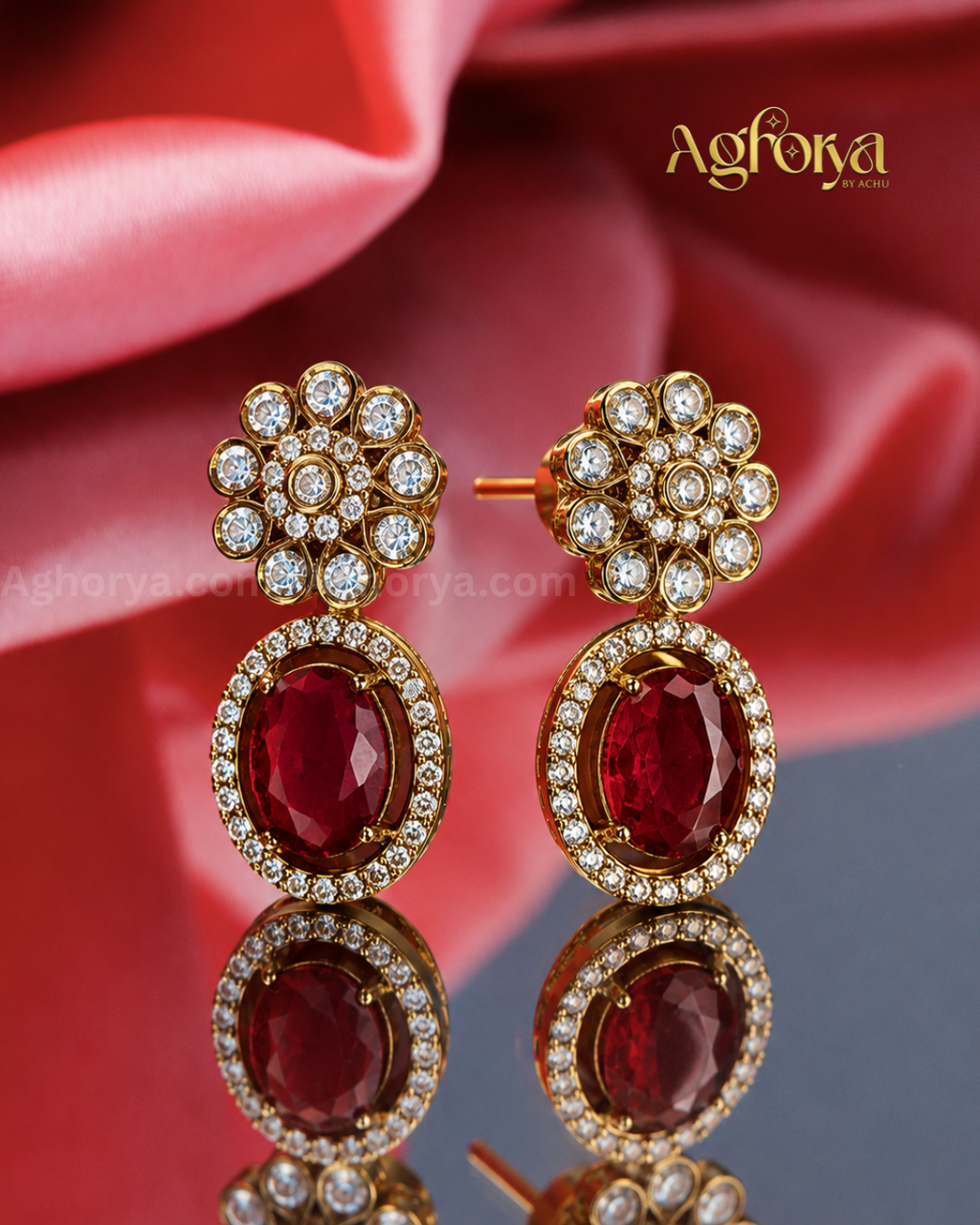 Elegant Floral AD Choker Set
