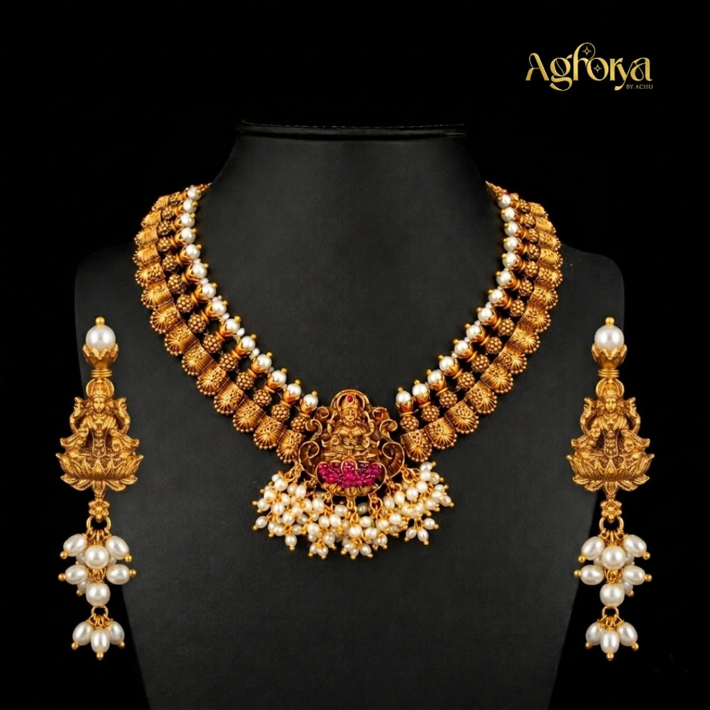 Lakshmi Pearl Heritage Necklace