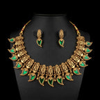 Palakka Antique Gold Necklace Set