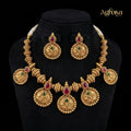 Floral Antique Necklace Set