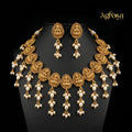 Lakshmi Pearl Guttapusalu Necklace Set