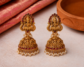 Lakshmi Ruby Temple Jhumka